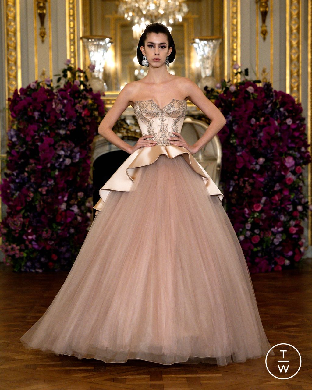 Fashion Week Paris Spring/Summer 2026 look 10 from the Miss Sohee collection couture