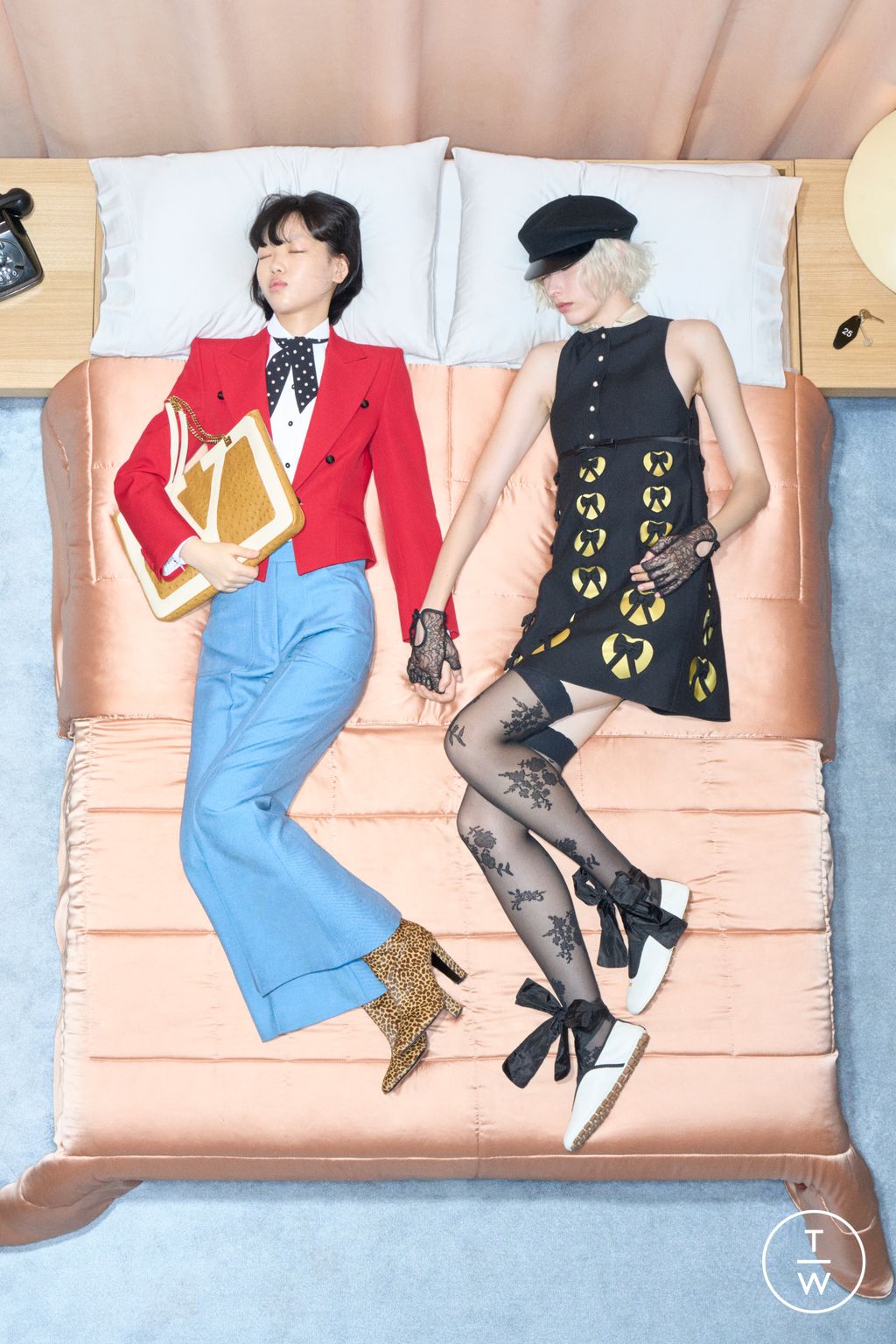 Fashion Week Paris Resort 2026 look 10 from the Valentino collection womenswear