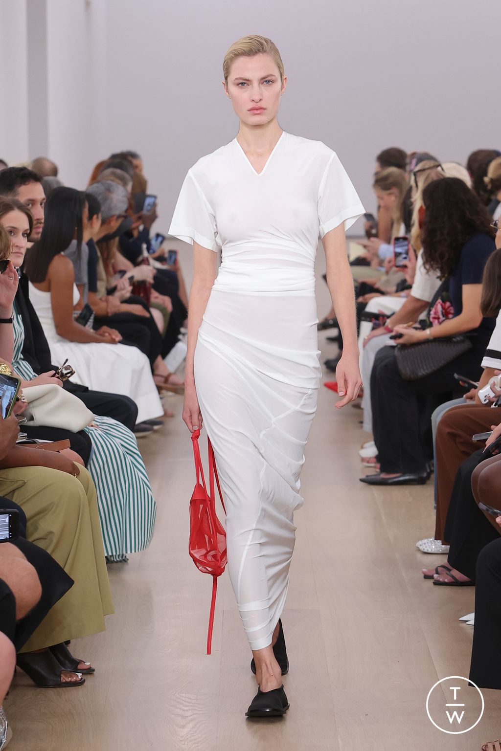 Fashion Week New York Spring/Summer 2024 look 10 from the Proenza Schouler collection 女装