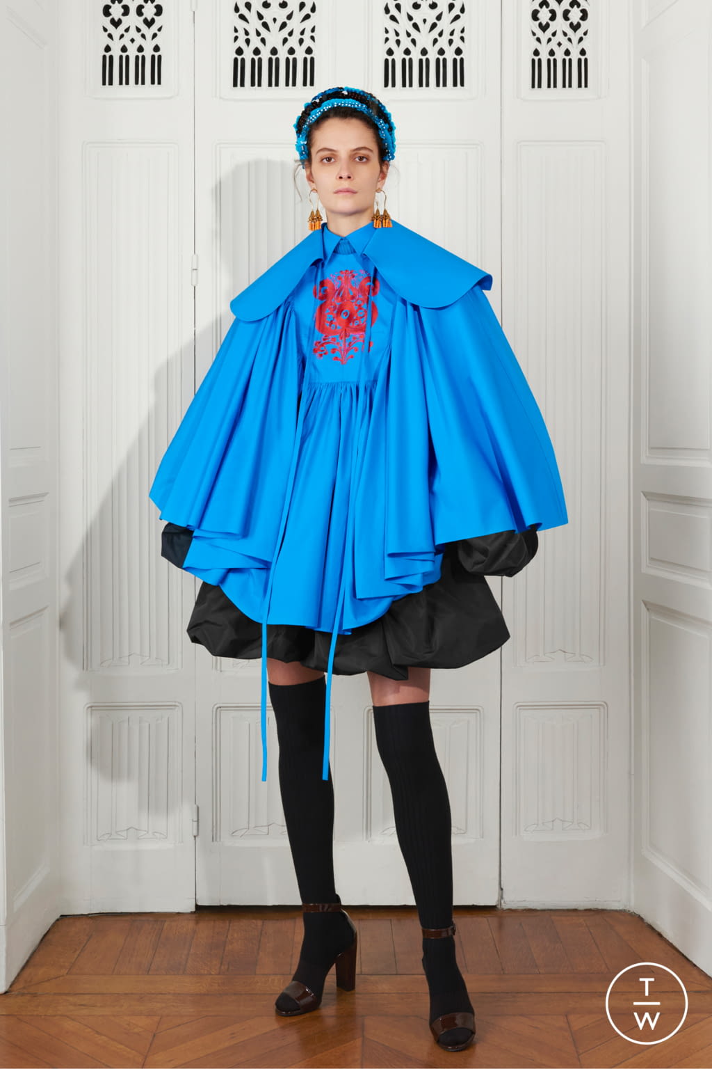 Fashion Week Paris Fall/Winter 2021 look 11 from the Patou collection womenswear