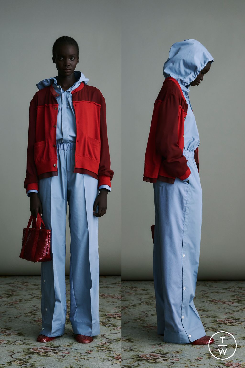 Fashion Week Paris Resort 2026 look 11 from the Undercover collection womenswear