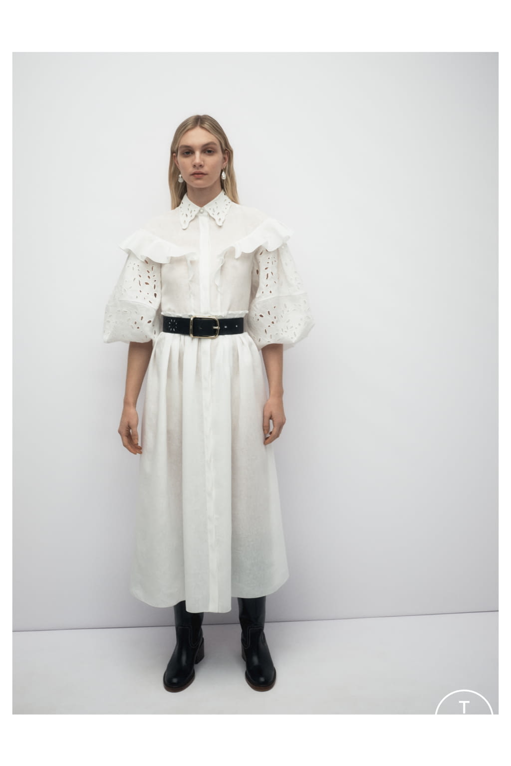 Fashion Week Paris Pre-Fall 2022 look 11 from the Chloé collection womenswear