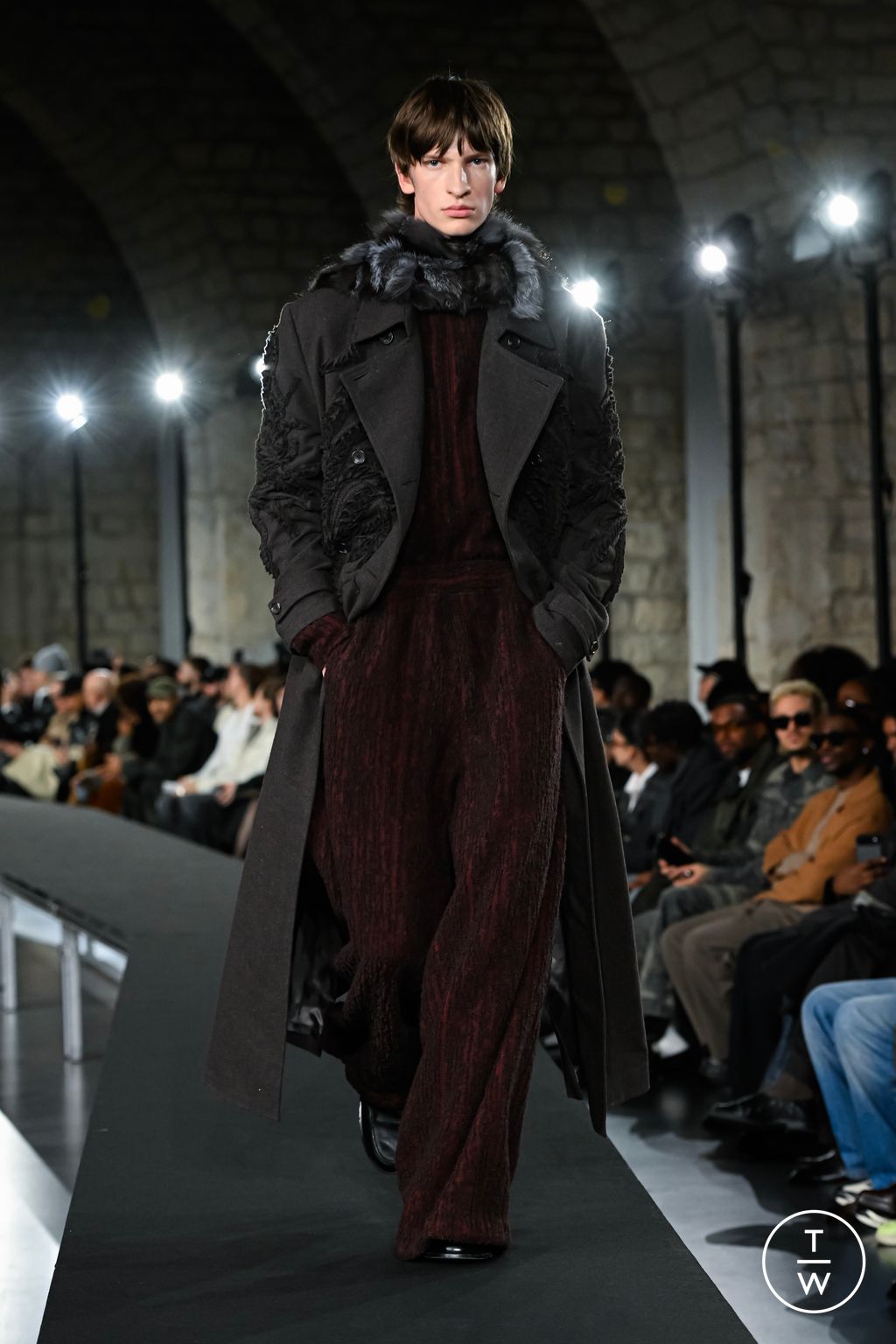 Fashion Week Paris Fall/Winter 2026 look 11 from the TAAKK collection menswear