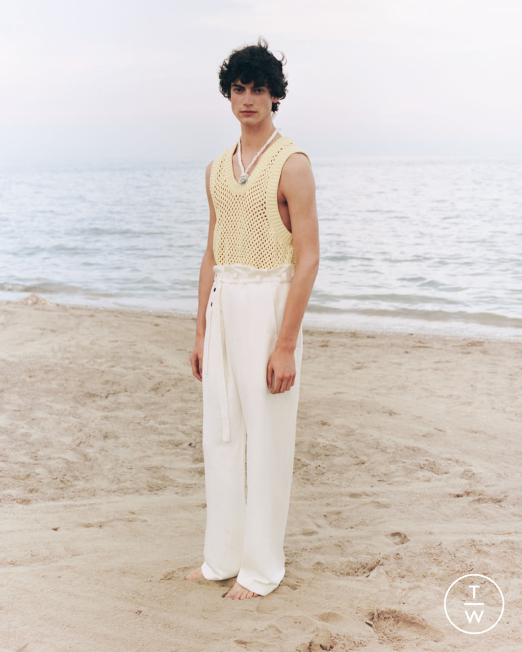 Fashion Week Milan Spring/Summer 2022 look 11 from the Federico Cina collection 男装