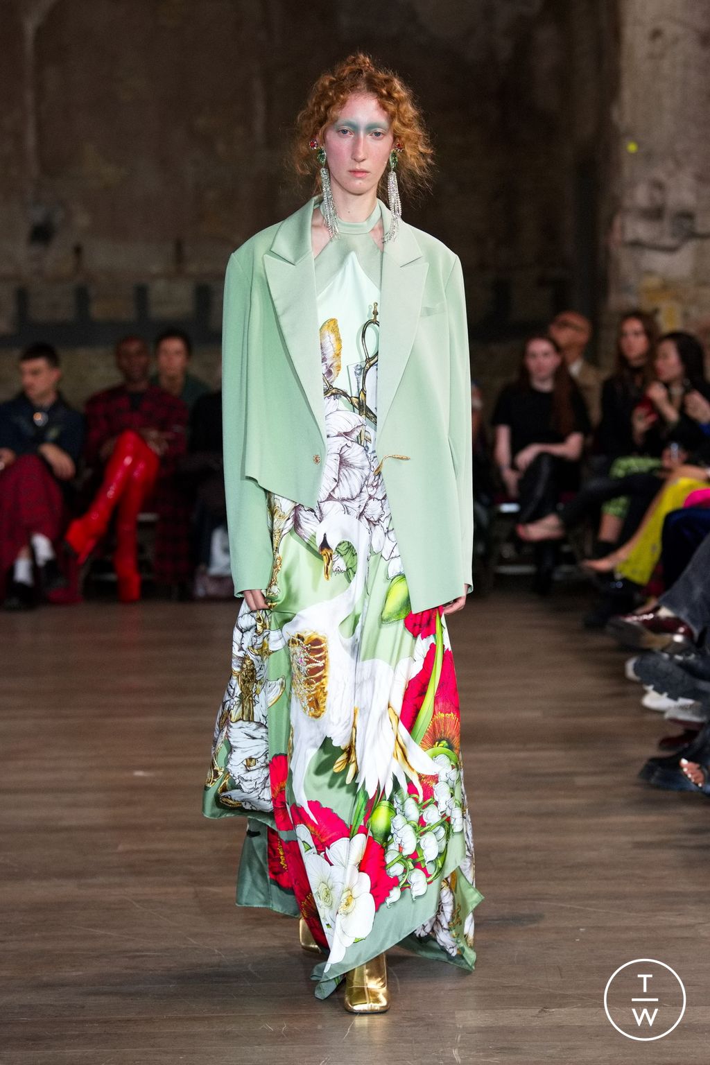 Fashion Week London Spring/Summer 2023 look 12 from the MITHRIDATE collection womenswear