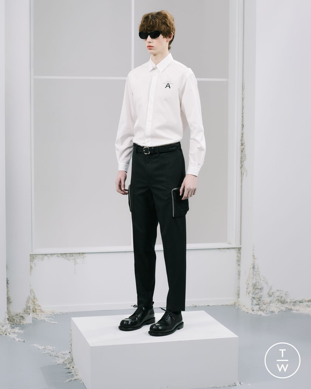 Fashion Week Paris Pre-Fall 2026 look 12 from the Undercover collection menswear