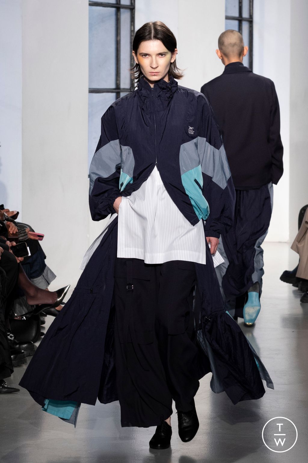 Fashion Week Paris Spring/Summer 2025 look 12 from the Ujoh collection womenswear
