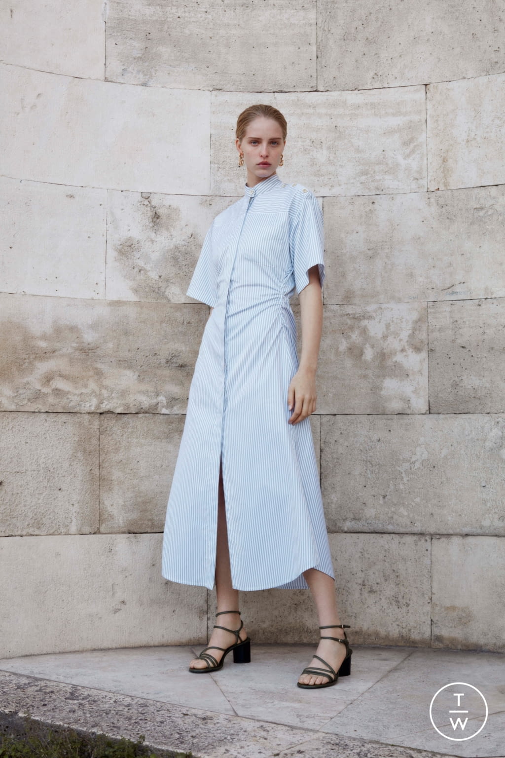 Fashion Week Milan Pre-Fall 2020 look 11 from the Ferragamo collection 女装