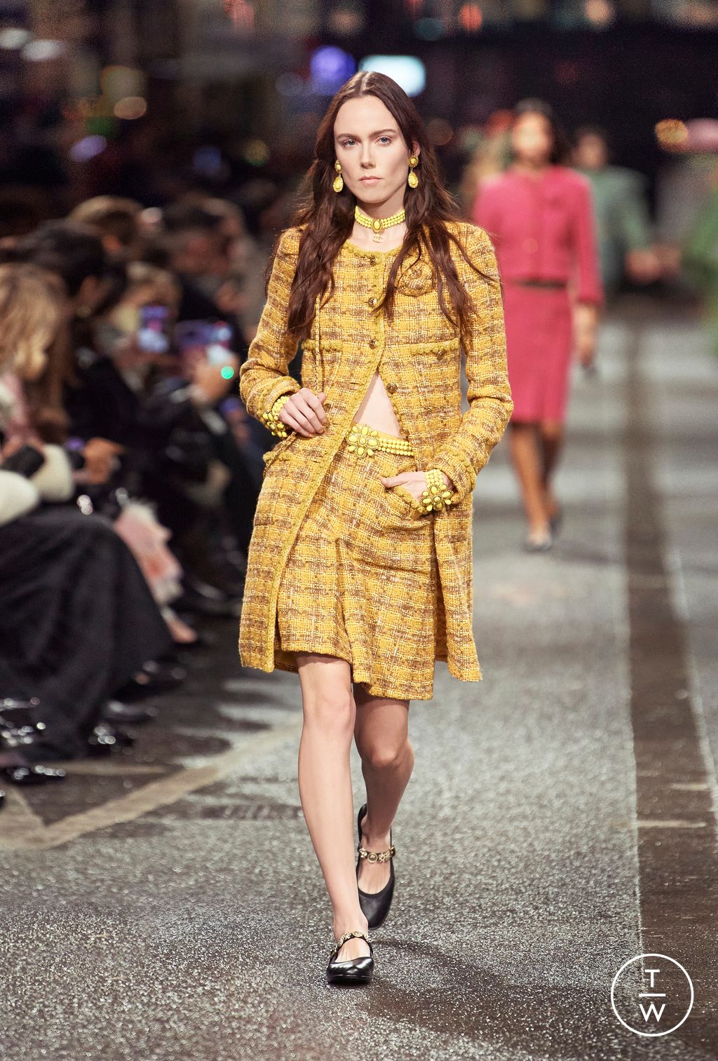 Fashion Week Paris Pre-Fall 2024 look 12 de la collection Chanel womenswear