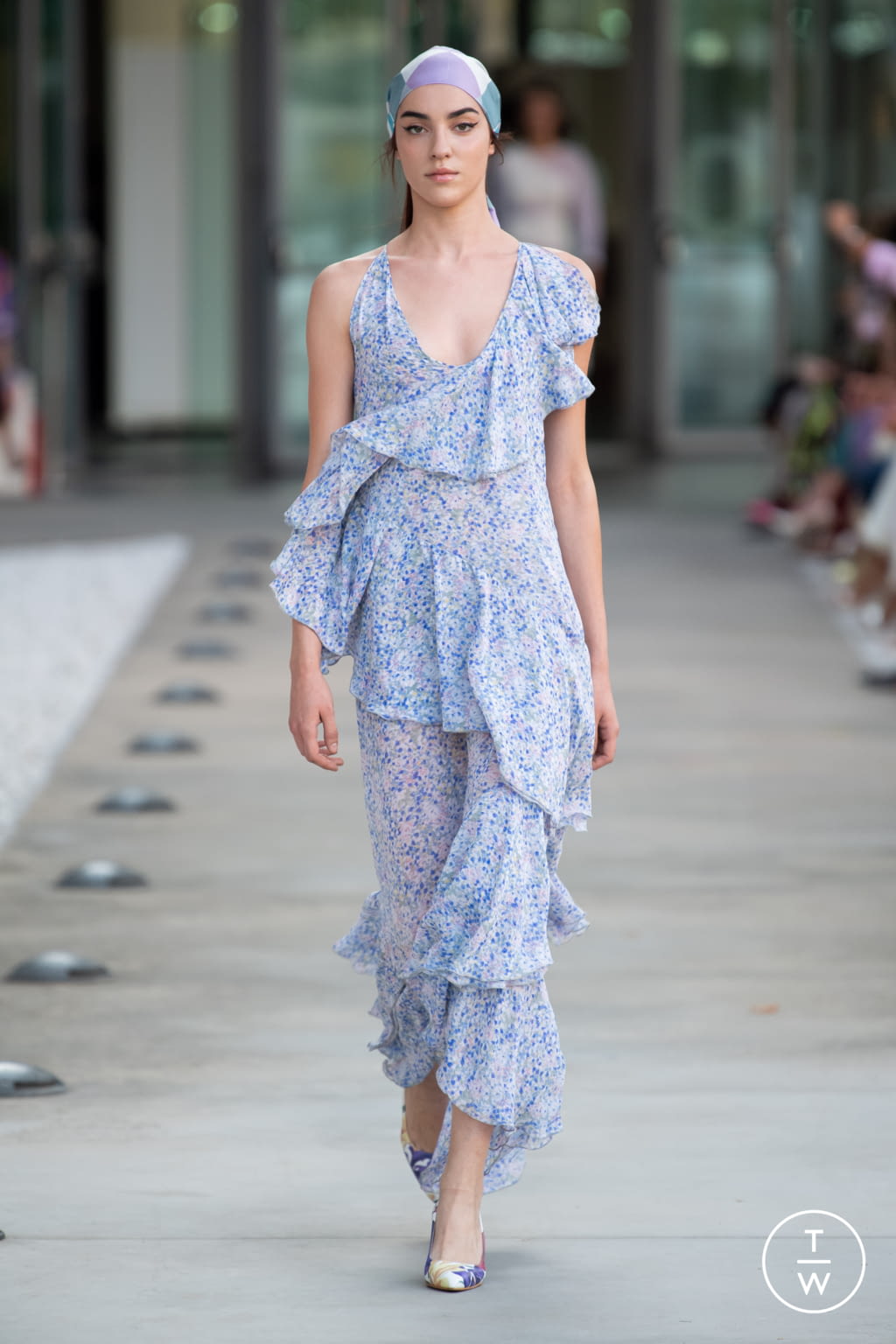 Fashion Week Milan Spring/Summer 2022 look 12 from the Laura Biagiotti collection womenswear