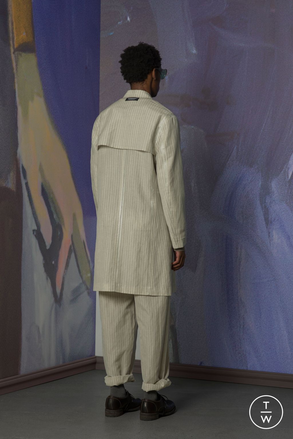 Fashion Week Paris Spring/Summer 2024 look 16 from the Undercover collection menswear