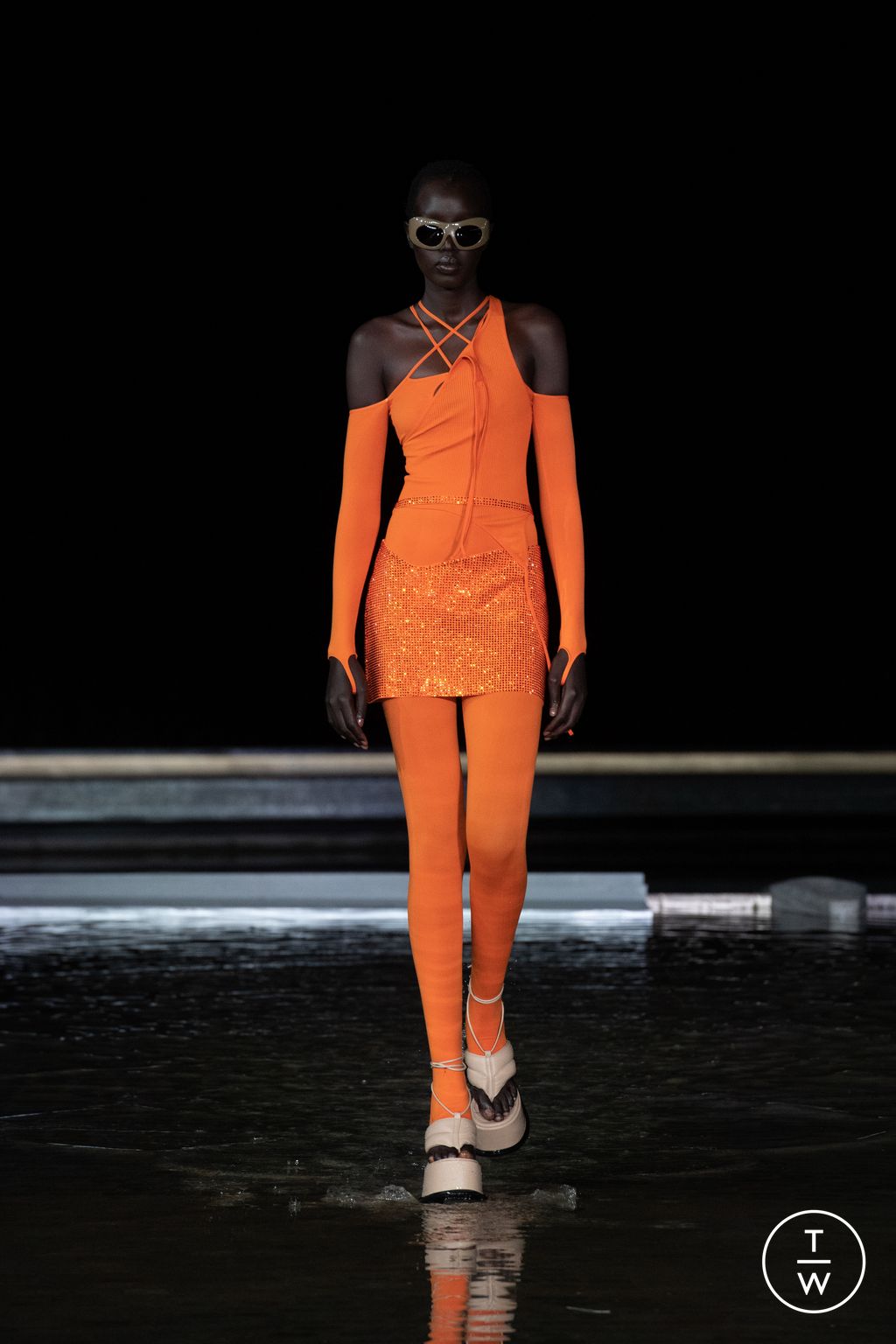 Fashion Week Milan Spring/Summer 2023 look 12 de la collection Andreadamo womenswear