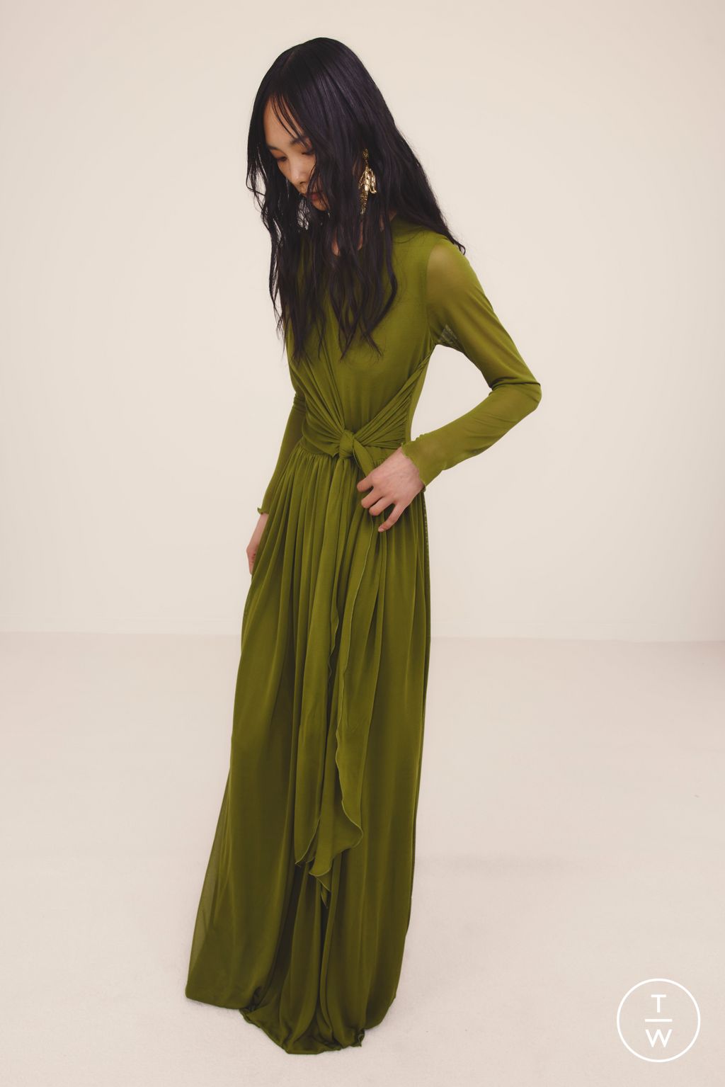 Fashion Week Paris Resort 2025 look 12 from the Giambattista Valli collection womenswear