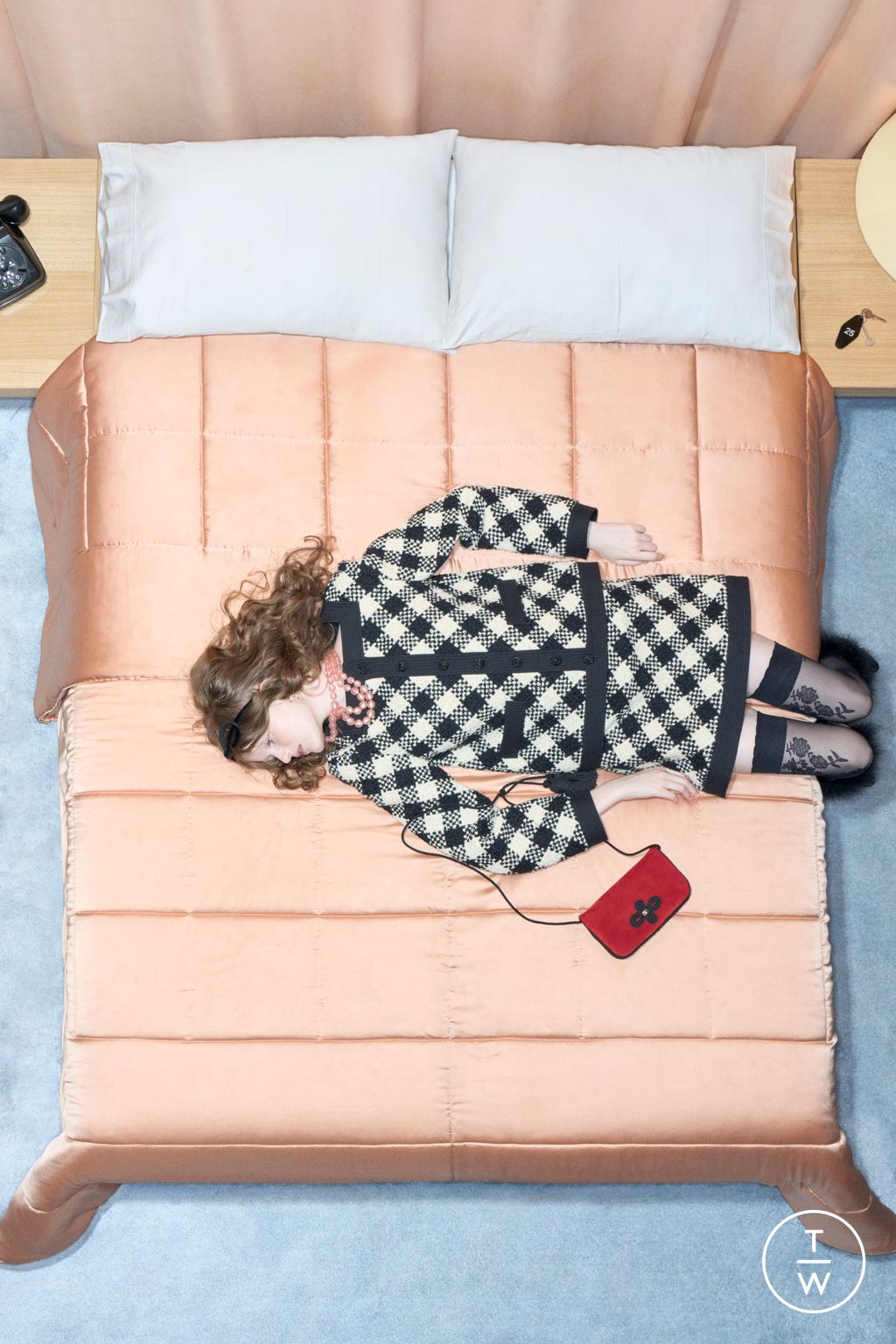 Fashion Week Paris Resort 2026 look 11 from the Valentino collection womenswear accessories