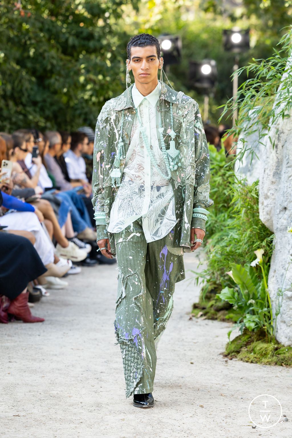 Fashion Week London Spring/Summer 2024 look 13 from the MITHRIDATE collection womenswear