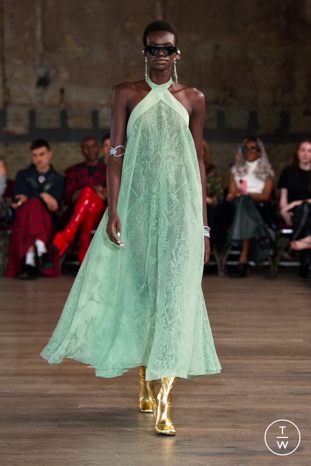 Fashion Week London Spring/Summer 2023 look 13 from the MITHRIDATE collection womenswear