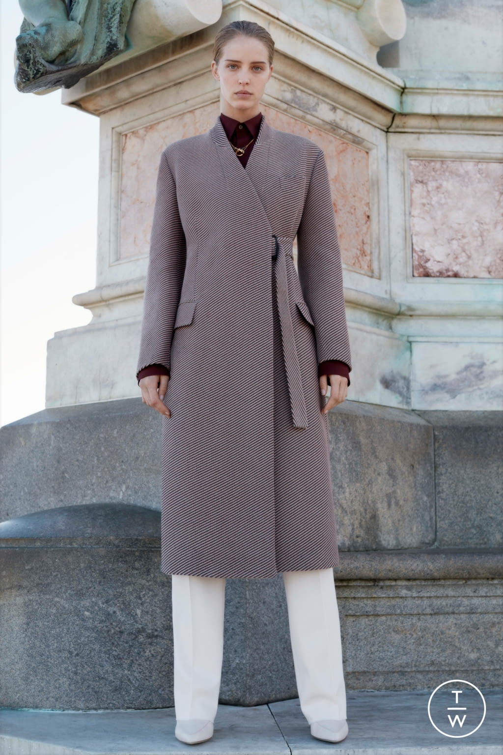 Fashion Week Milan Pre-Fall 2020 look 13 from the Ferragamo collection 女装