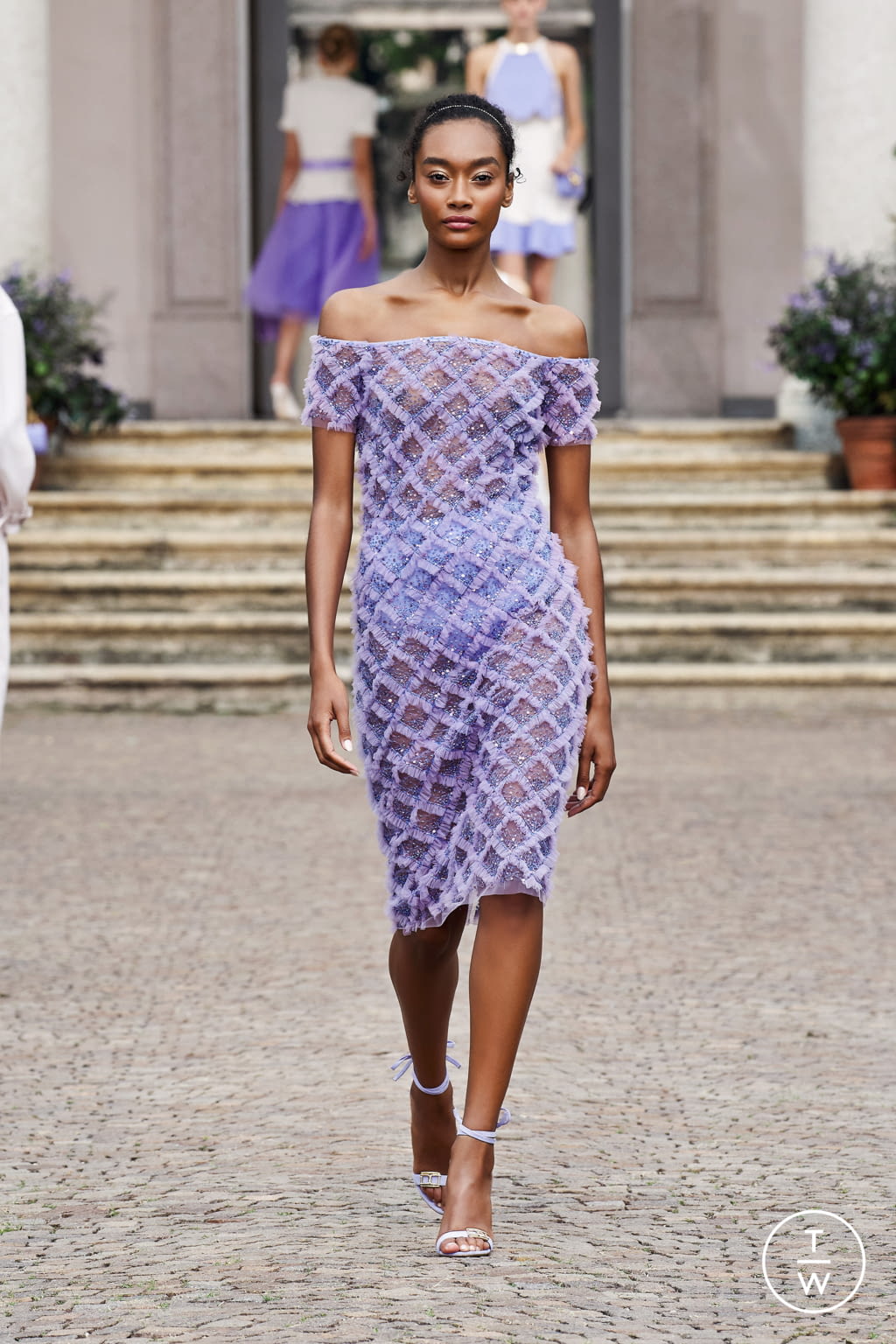 Fashion Week Milan Spring/Summer 2021 look 13 from the Elisabetta Franchi collection womenswear