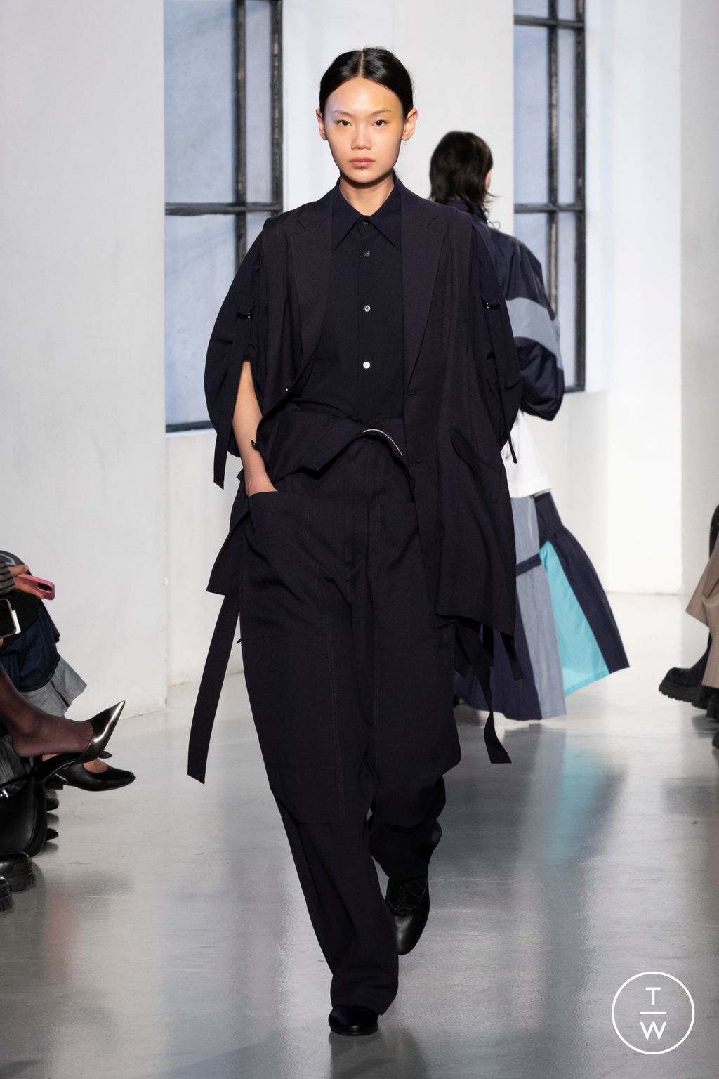 Fashion Week Paris Spring/Summer 2025 look 13 from the Ujoh collection womenswear
