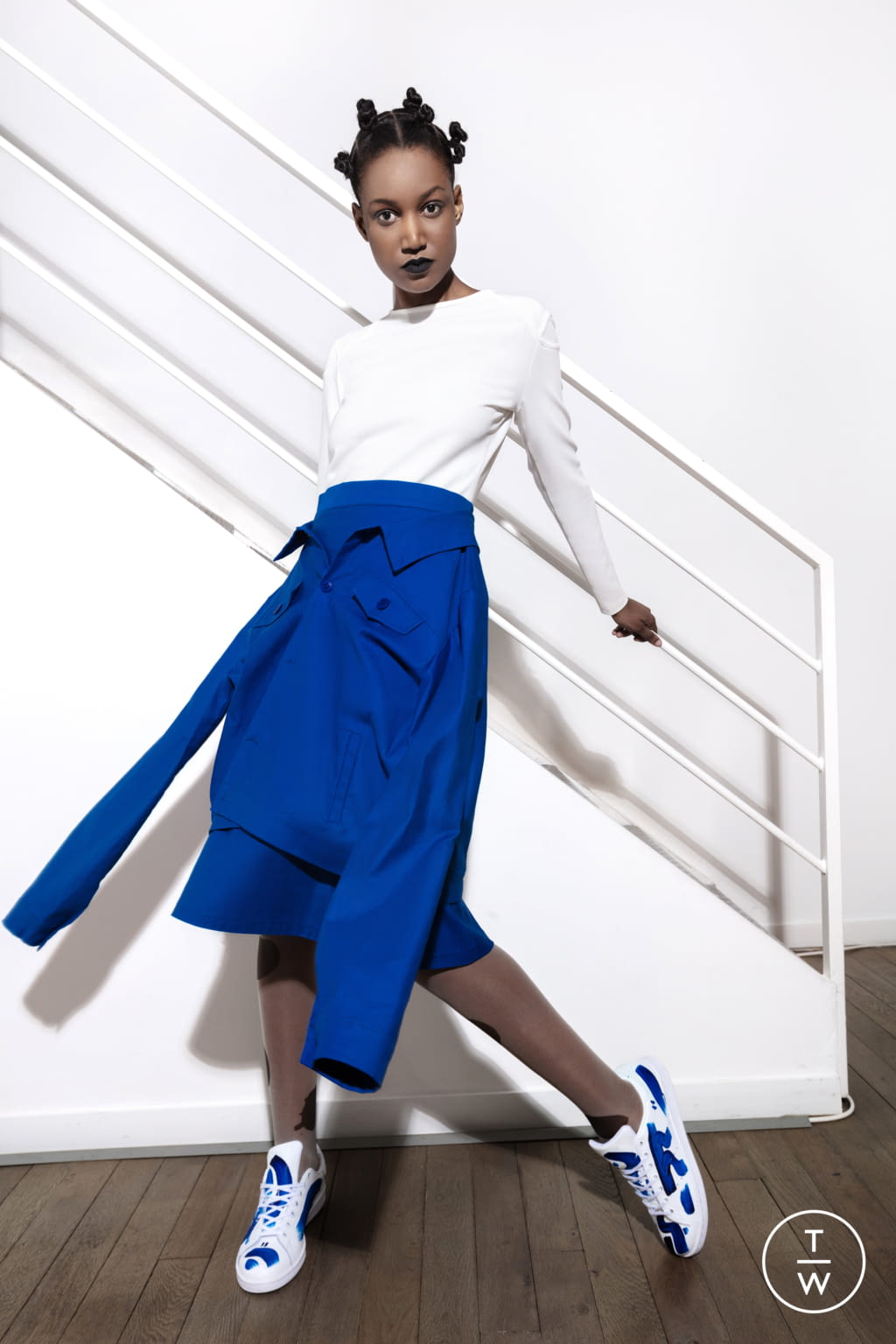 Fashion Week Paris Fall/Winter 2021 look 13 de la collection Mossi womenswear