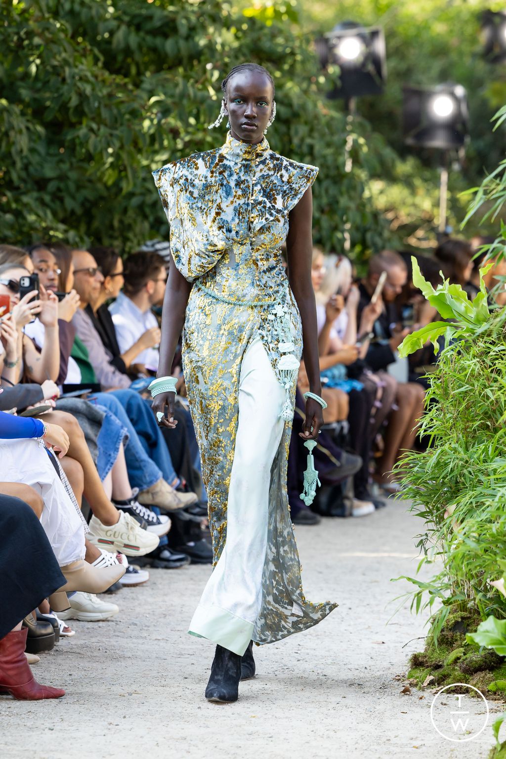 Fashion Week London Spring/Summer 2024 look 14 from the MITHRIDATE collection womenswear