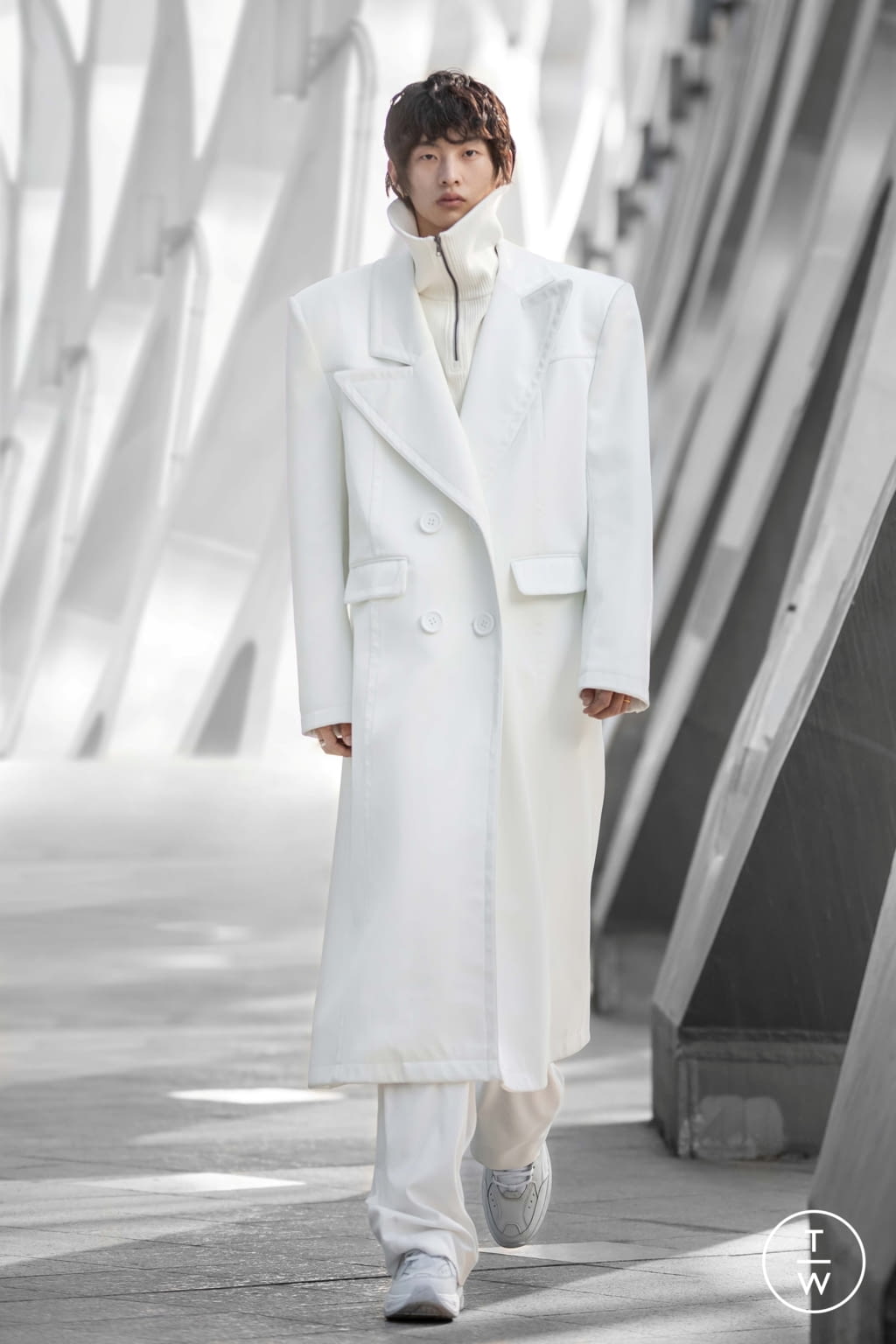 Fashion Week Milan Fall/Winter 2021 look 14 from the Annakiki collection 女装