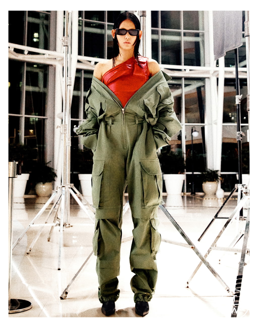 Fashion Week Paris Spring/Summer 2022 look 13 from the Juun.J collection menswear