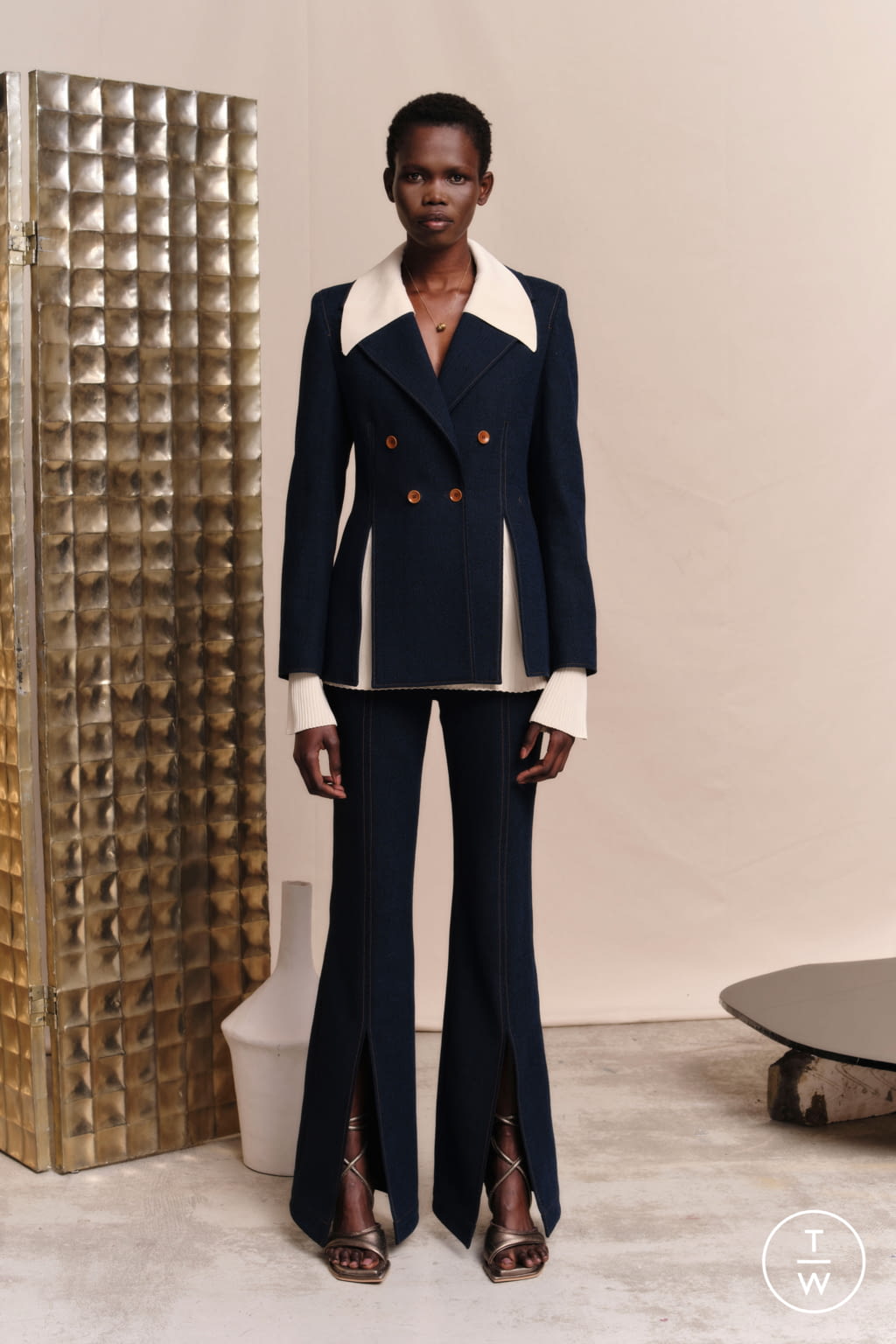 Fashion Week London Spring/Summer 2022 look 14 from the Palmer Harding collection womenswear
