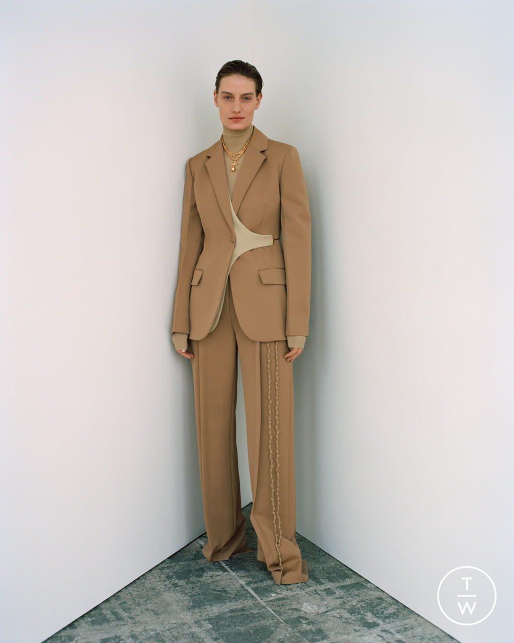 Fashion Week Milan Pre-Fall 2021 look 15 from the Gabriele Colangelo collection womenswear