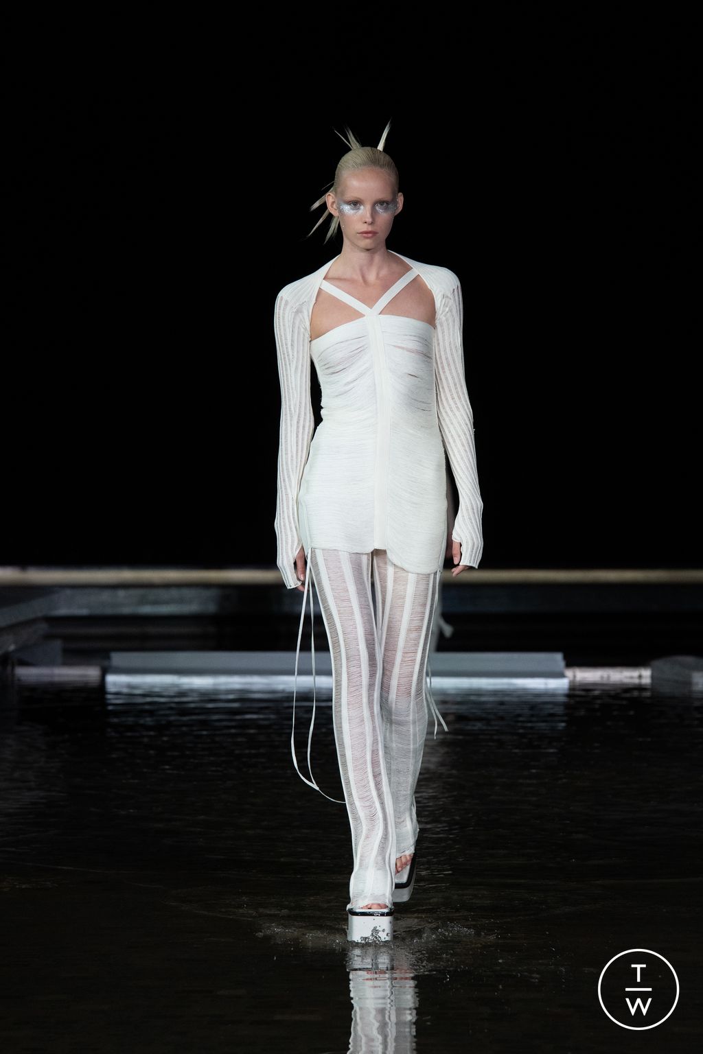 Fashion Week Milan Spring/Summer 2023 look 14 de la collection Andreadamo womenswear