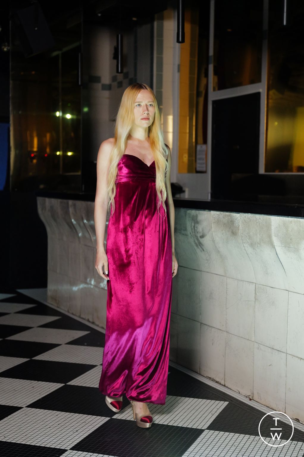 Fashion Week Paris Fall/Winter 2025 look 15 de la collection Aelis couture