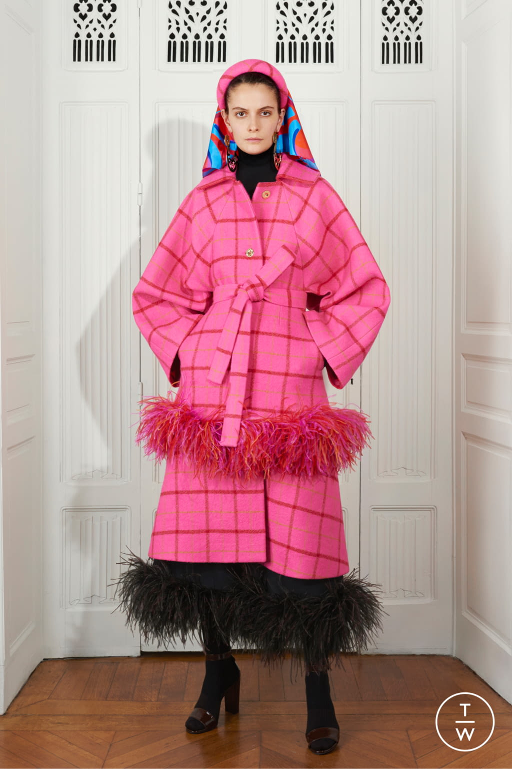 Fashion Week Paris Fall/Winter 2021 look 15 from the Patou collection womenswear