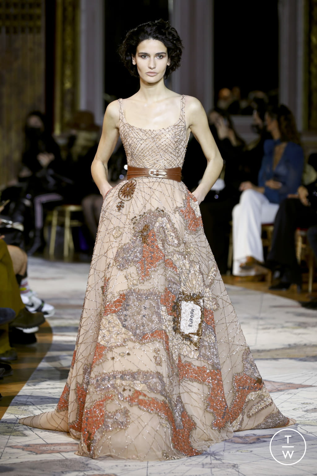 Fashion Week Paris Spring/Summer 2022 look 15 from the Zuhair Murad collection couture