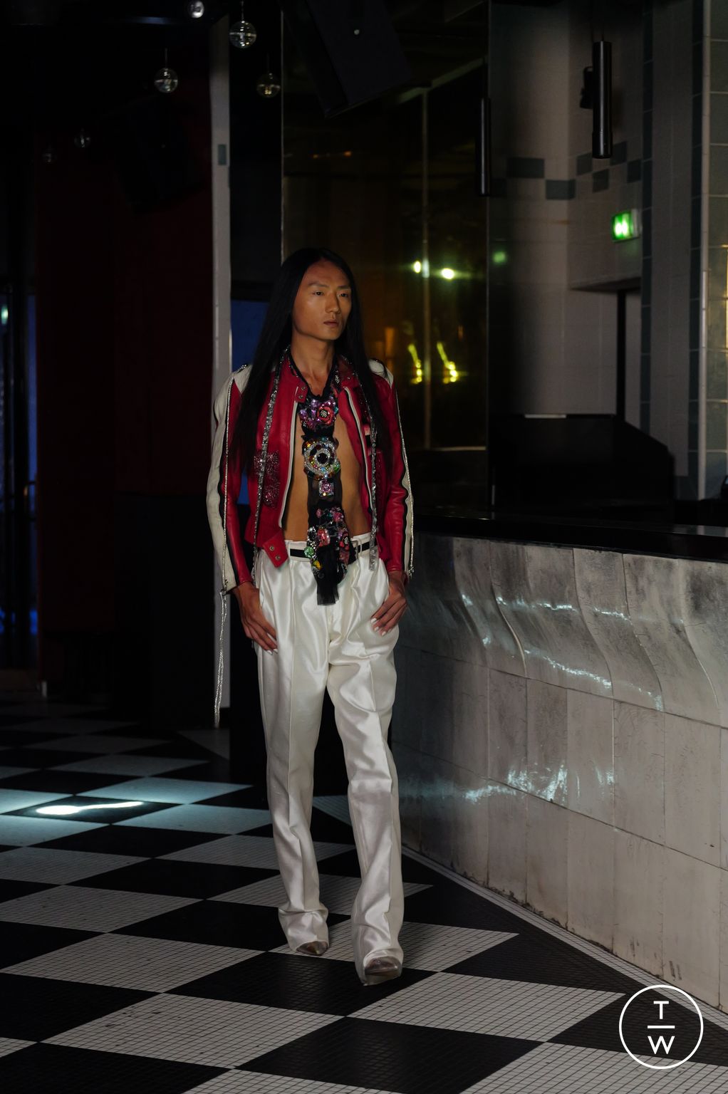 Fashion Week Paris Fall/Winter 2025 look 16 from the Aelis collection couture