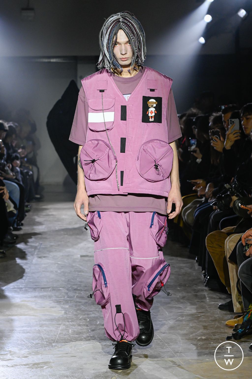 Fashion Week Paris Fall/Winter 2026 look 18 de la collection KIDILL menswear