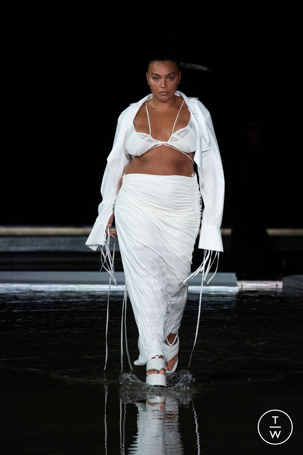 Fashion Week Milan Spring/Summer 2023 look 16 de la collection Andreadamo womenswear