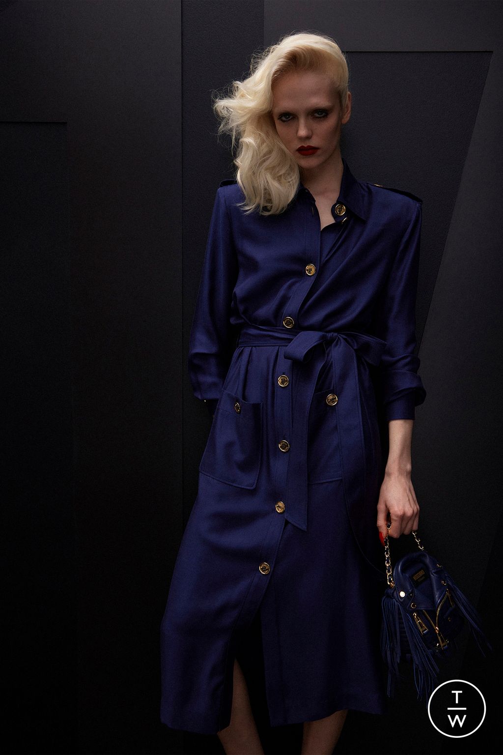 Fashion Week Milan Pre-Fall 2024 look 17 de la collection Moschino womenswear