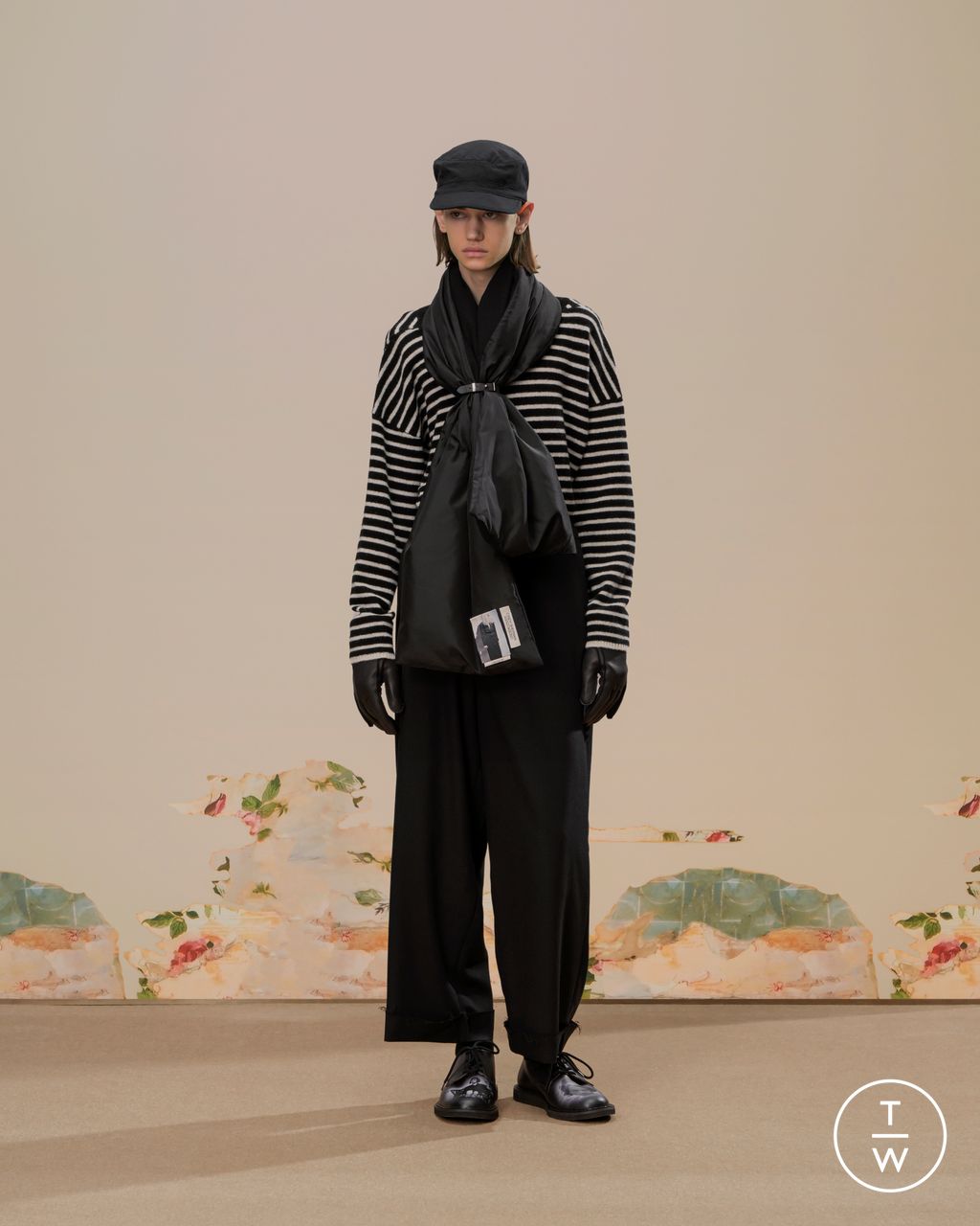 Fashion Week Paris Fall/Winter 2026 look 17 from the Undercover collection 男装
