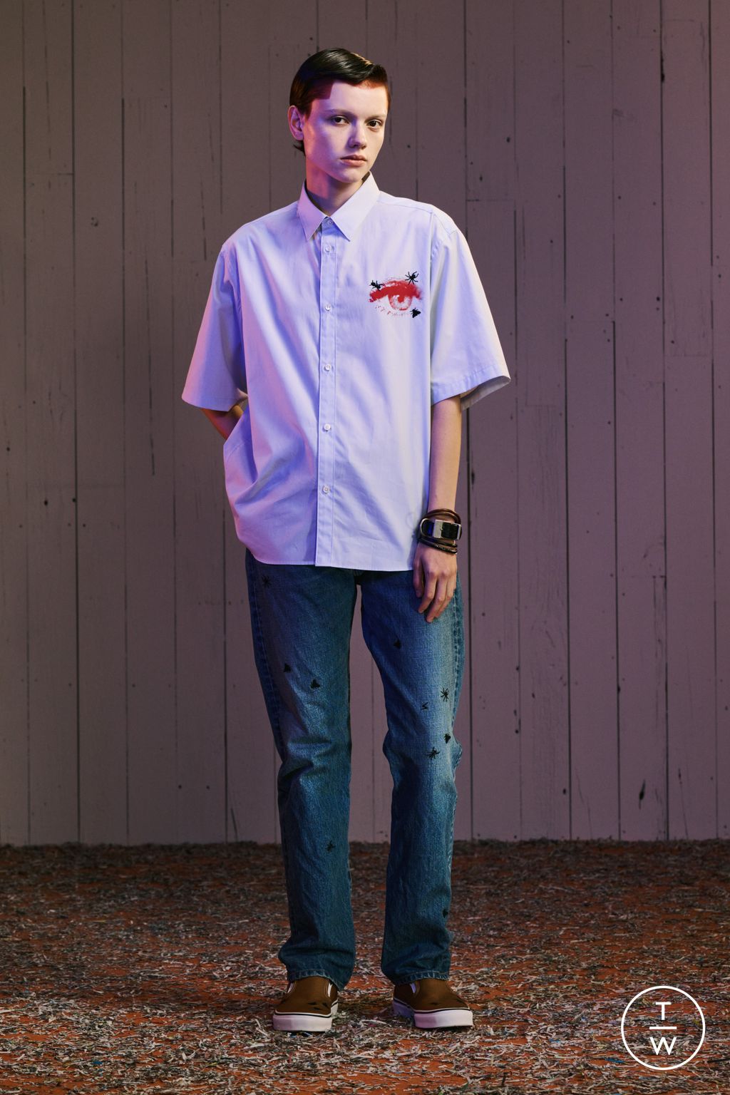 Fashion Week Paris Resort 2024 look 35 from the Undercover collection 男装