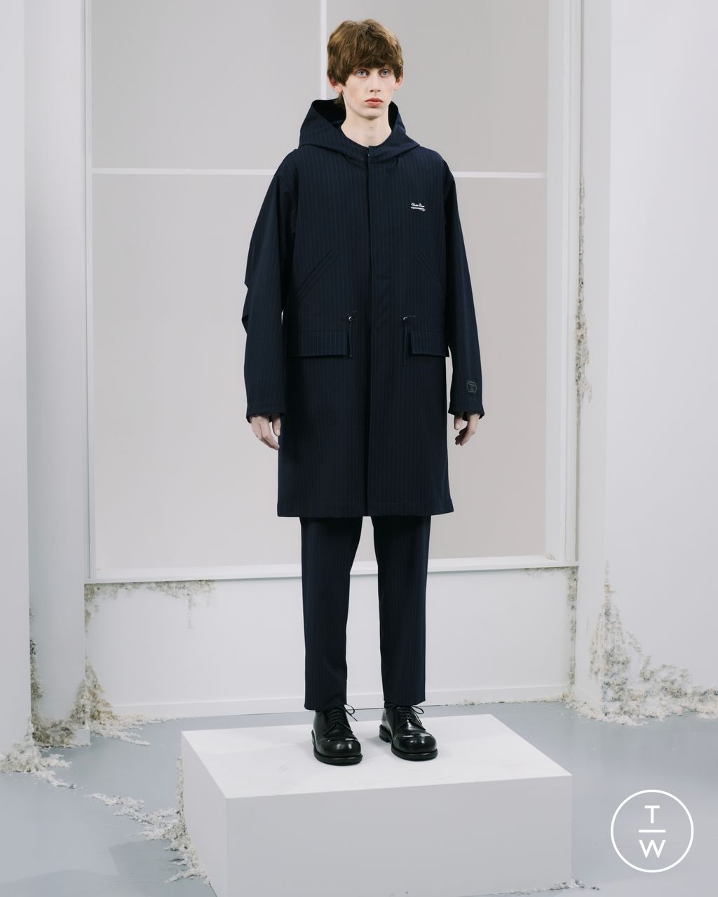 Fashion Week Paris Pre-Fall 2026 look 17 from the Undercover collection menswear