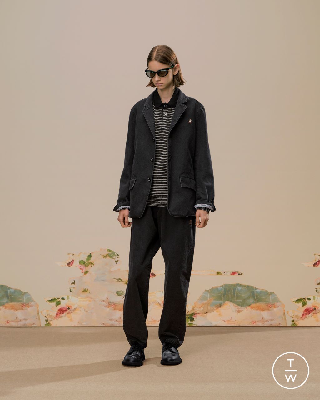 Fashion Week Paris Fall/Winter 2026 look 18 from the Undercover collection menswear