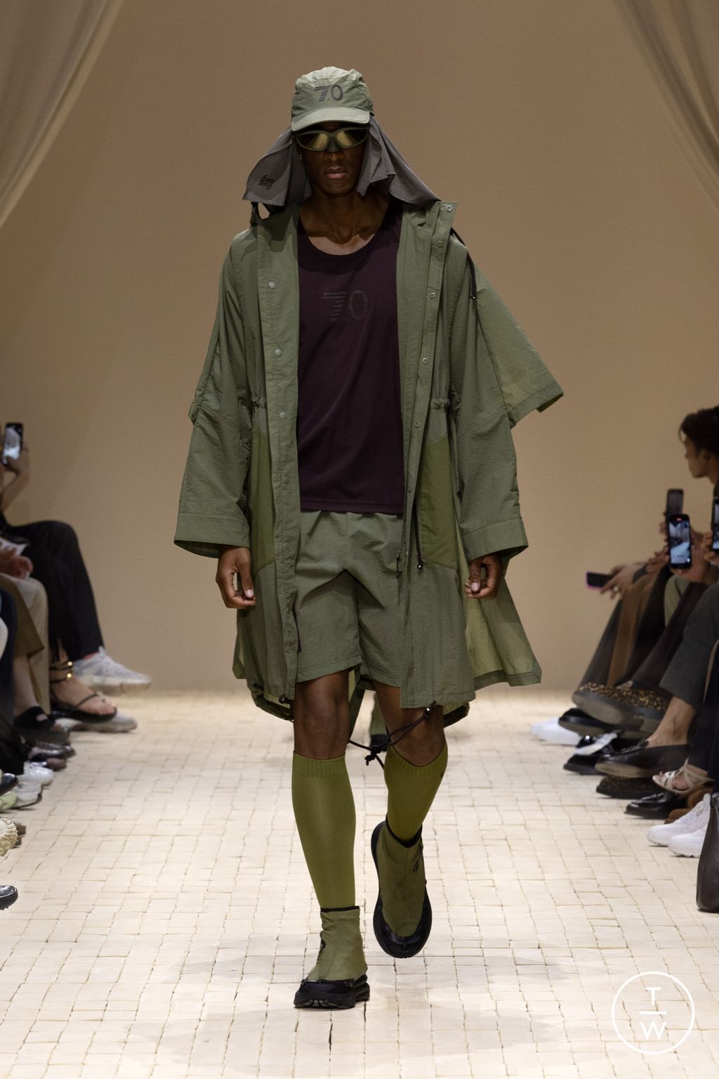 Fashion Week Milan Spring/Summer 2026 look 18 de la collection Emporio Armani menswear