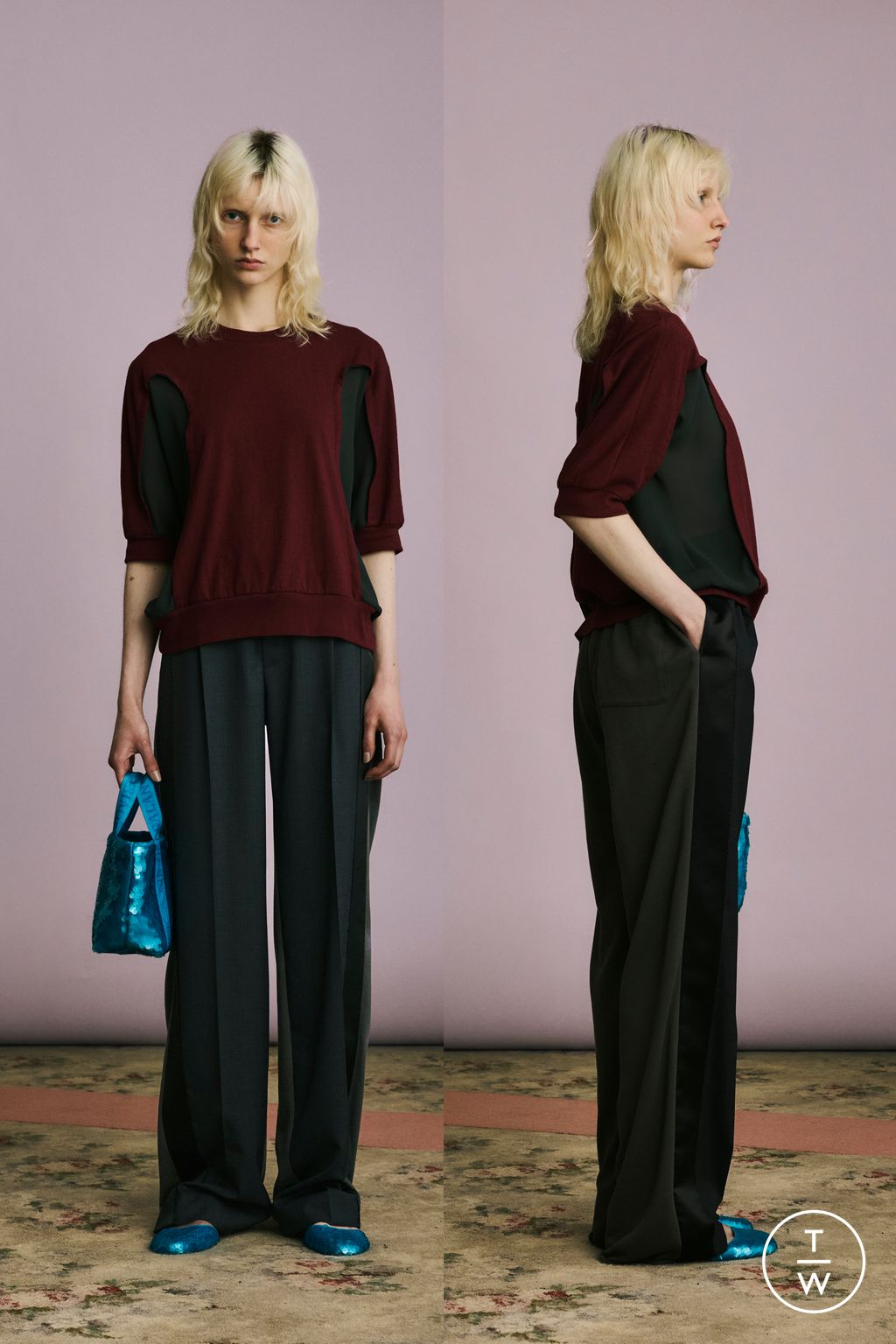 Fashion Week Paris Resort 2026 look 18 from the Undercover collection womenswear