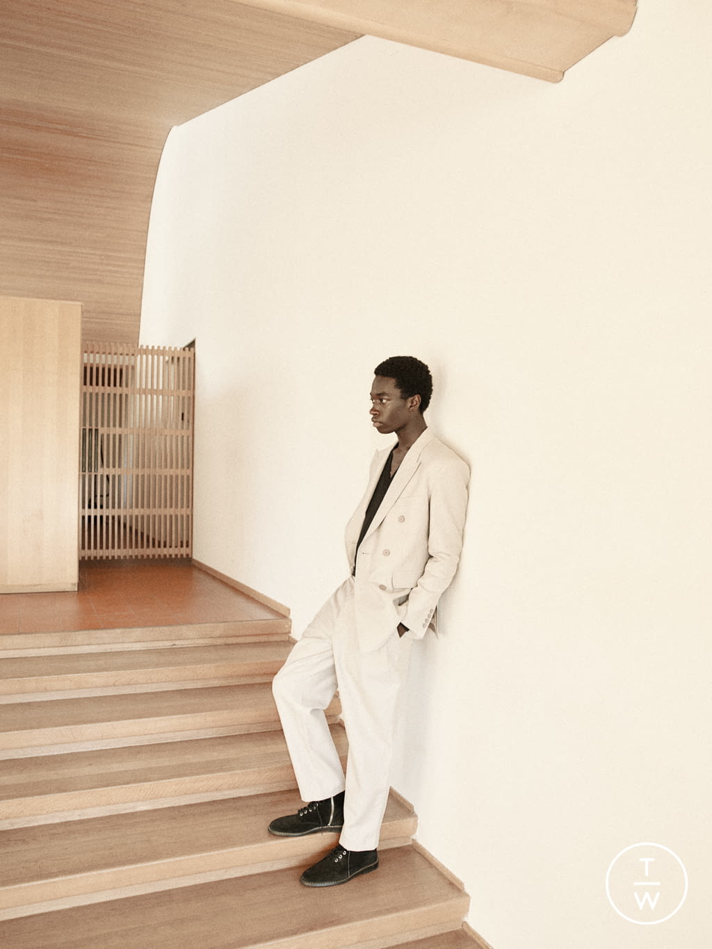 Fashion Week Paris Spring/Summer 2022 look 18 from the Iro collection menswear