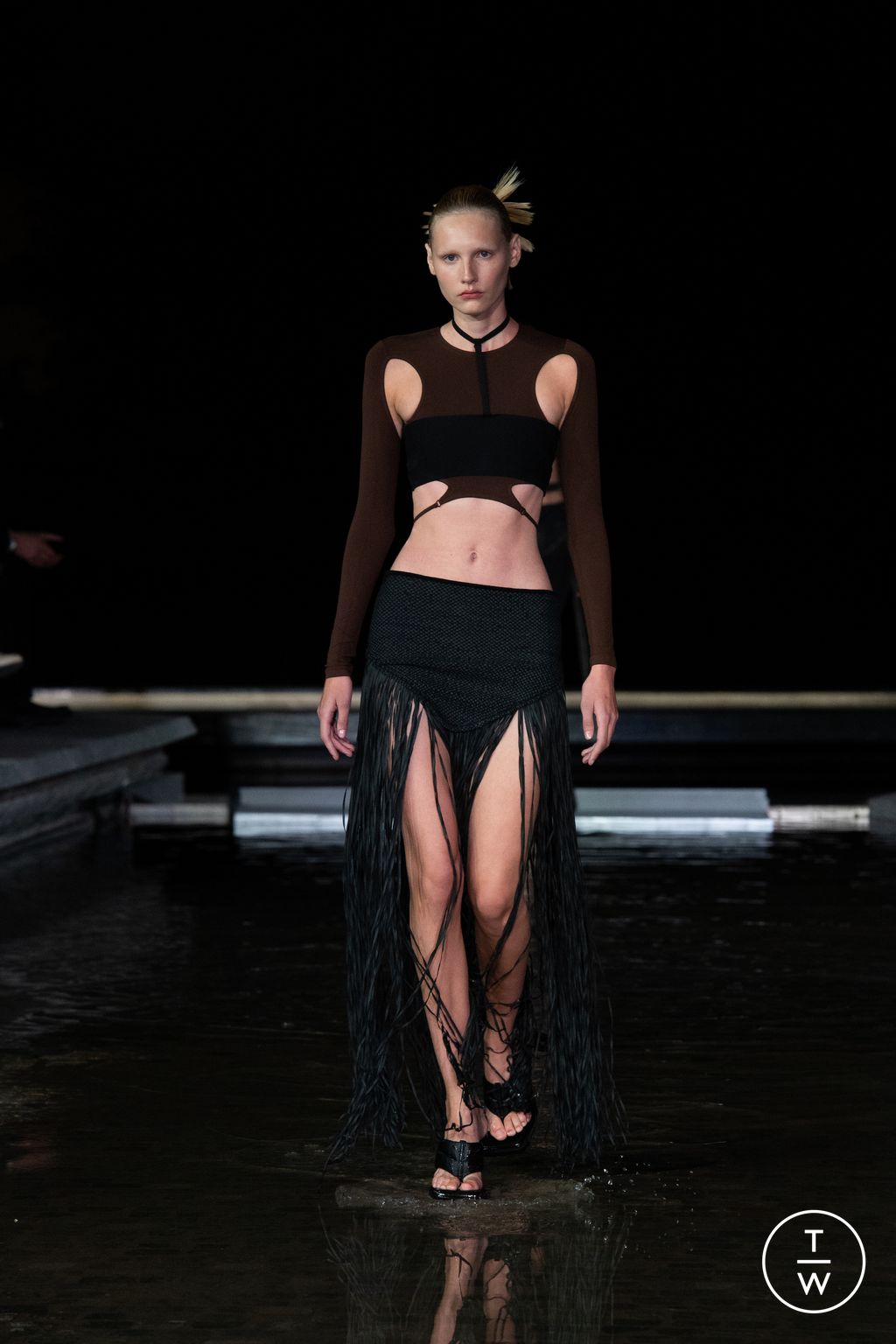 Fashion Week Milan Spring/Summer 2023 look 18 de la collection Andreadamo womenswear