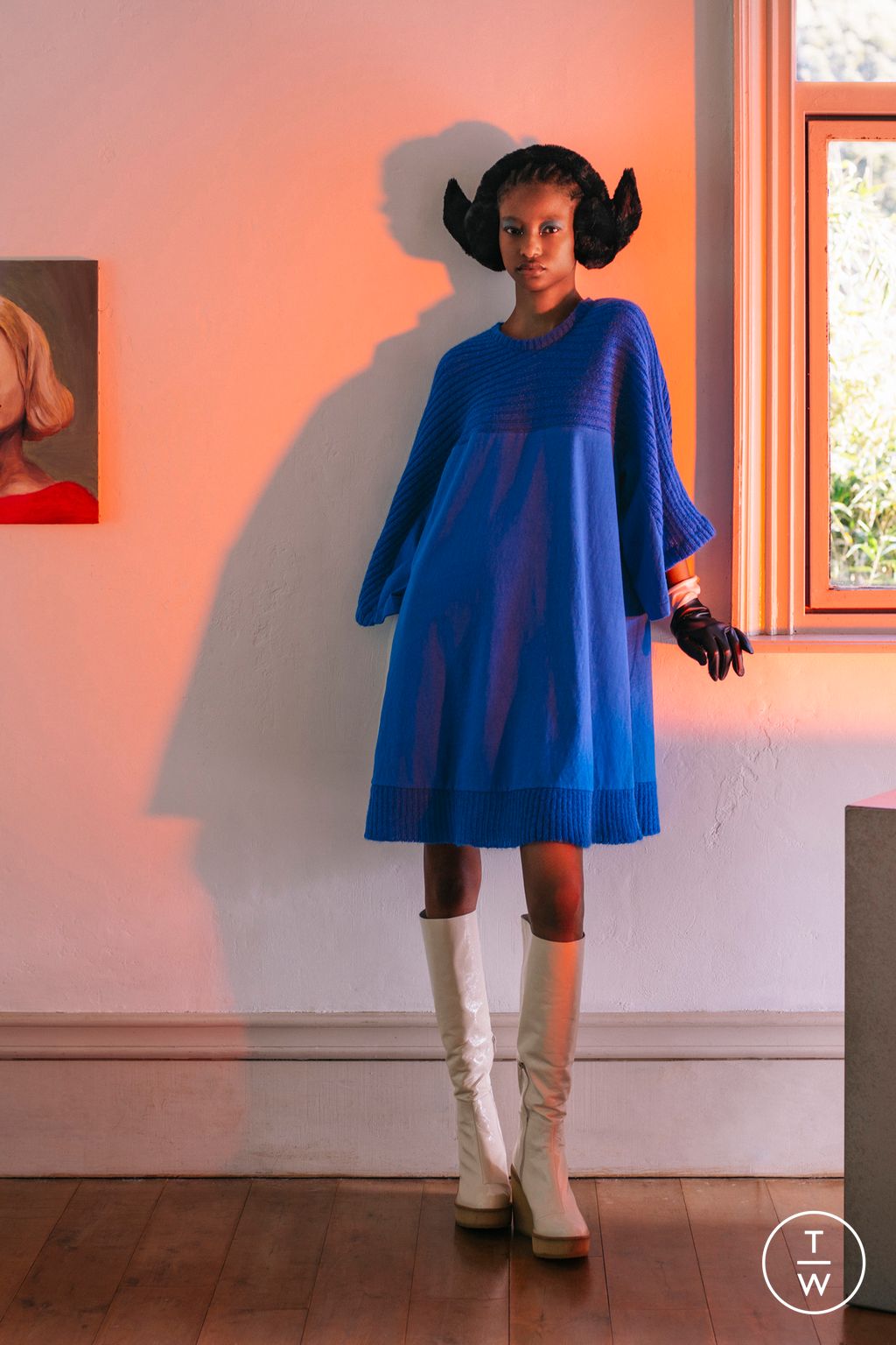 Fashion Week Paris Pre-Fall 2023 look 19 from the Undercover collection womenswear