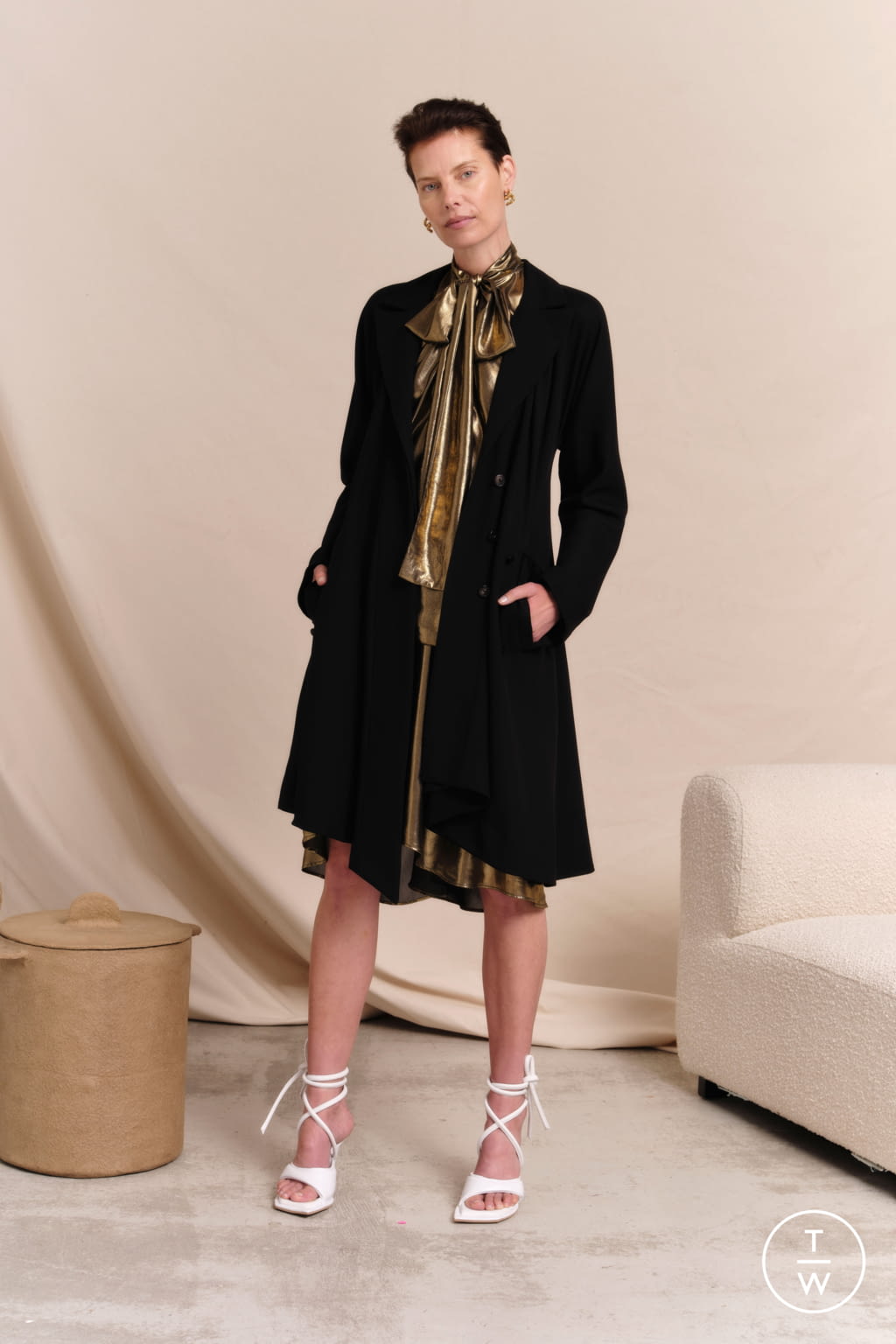 Fashion Week London Spring/Summer 2022 look 19 from the Palmer Harding collection womenswear
