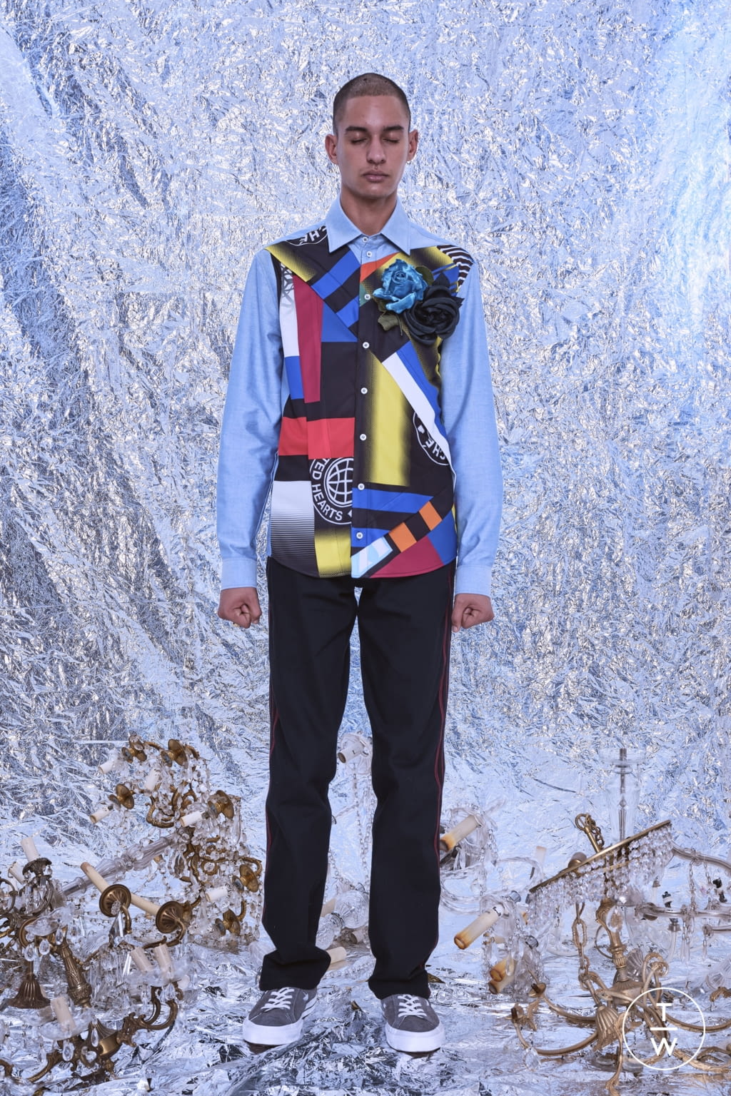 Fashion Week Paris Pre-Fall 2020 look 19 from the Koché collection 女装