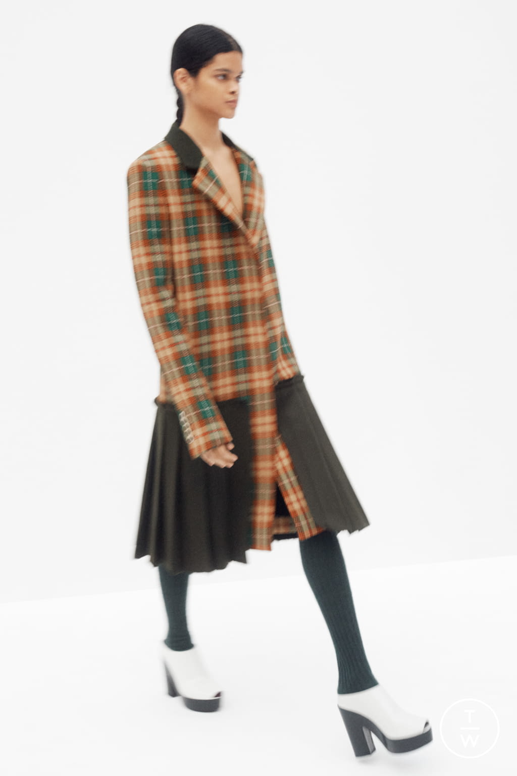 Fashion Week New York Pre-Fall 2021 look 19 from the Marina Moscone collection womenswear