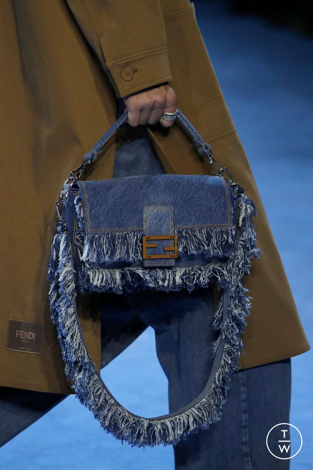 Fashion Week Milan Spring/Summer 2023 look 1 from the Fendi collection menswear accessories
